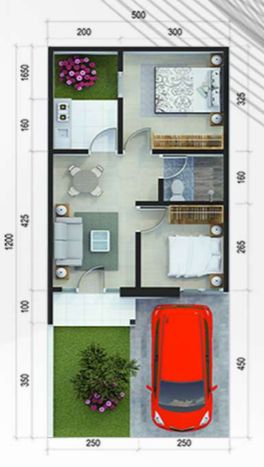 Layout Rumah